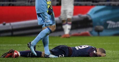 OL-PSG : Blessure Kylian Mbappe