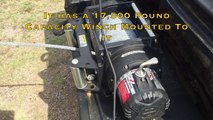 DIY Winch Bumper VS 12,000 Pound Dump Truck!