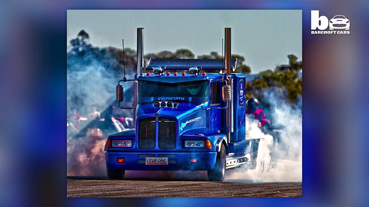 Lil Big Rigs: Mechanic Gives Pickup Trucks An Eighteen-Wheeler Makeover