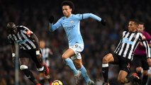 Sane is at a 'high, high level', but can still improve - Guardiola