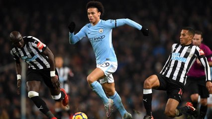 Sane is at a 'high, high level', but can still improve - Guardiola