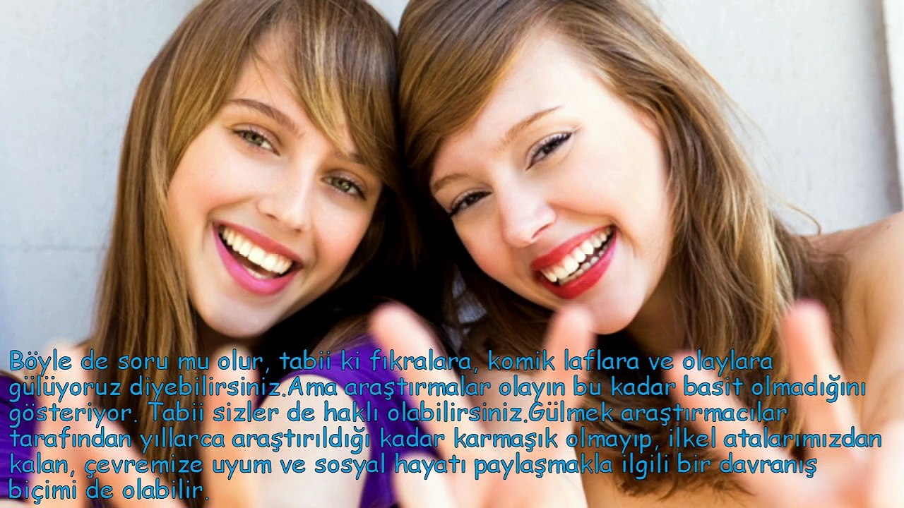İNSANLAR NEDEN GÜLER?