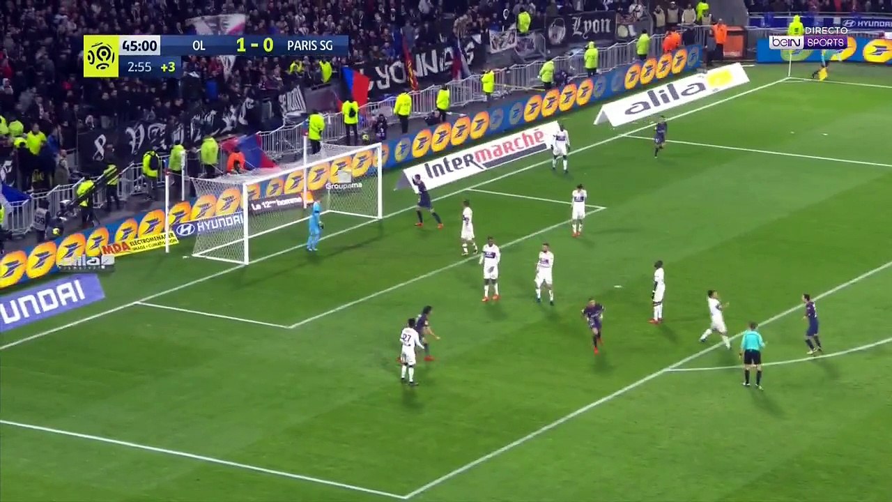 Lyon vs PSG 1-1 Highlights