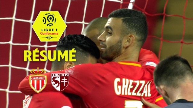 AS Monaco - FC Metz (3-1) - Résumé - (ASM-FCM) / 2017-18