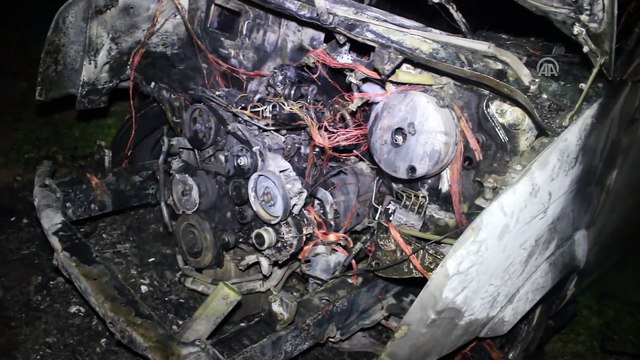 Minibüs yangını: 1 yaralı - ADANA