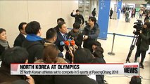 22 North Korean athletes set to compete in 5 sports at PyeongChang 2018