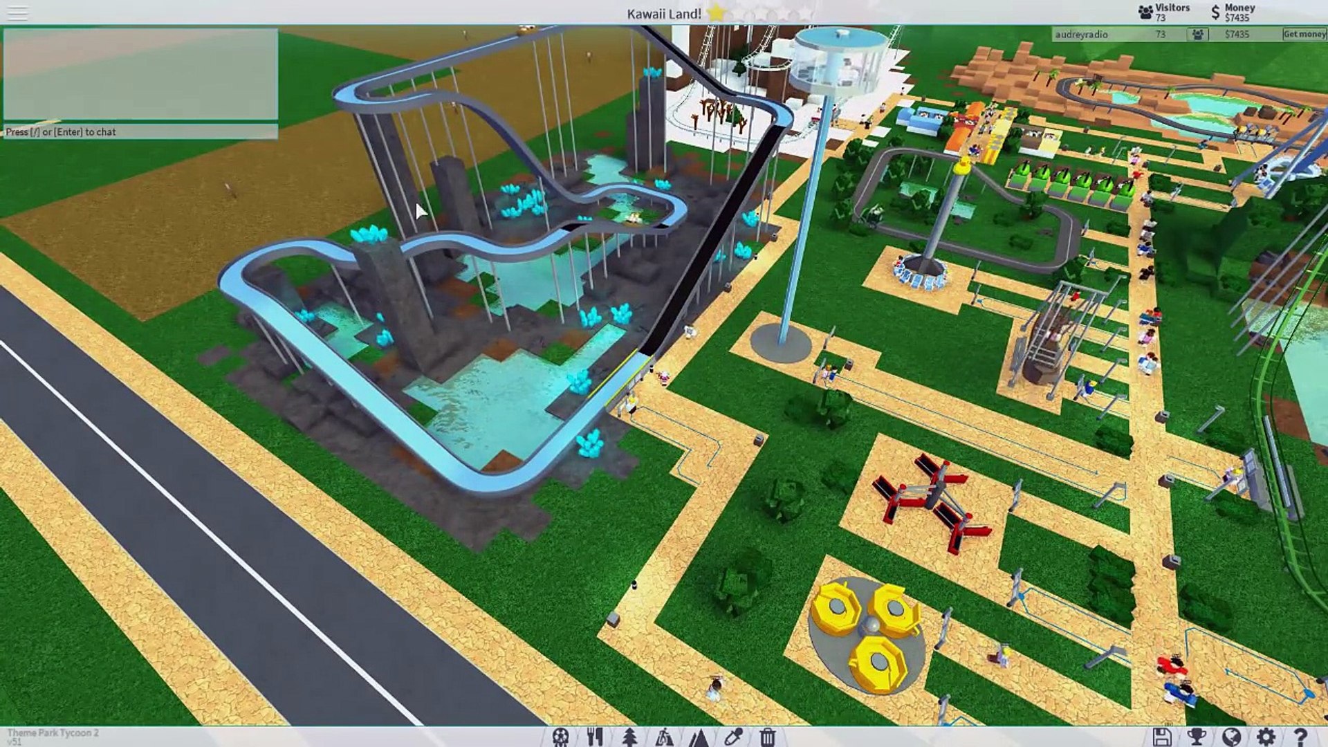 Roblox Lets Play Theme Park Tycoon 2 Pt5 Radiojh Games Video Dailymotion - fun park roblox