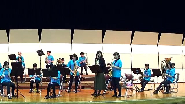 [2017-10-29][1043]アニメ主題曲「ルパン三世のテーマ」＜鎌ケ谷市立第五中学校吹奏楽部：第29回鎌ヶ谷産業フェスティバル@福太郎体育館＞