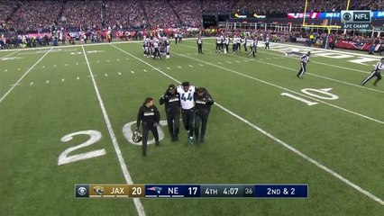 Myles Jack helped off the field by trainers after apparent calf injury