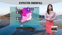 Nationwide snow in afternoon to evening bring freezing air _ 012218