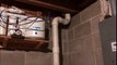 Minneapolis Home Inspector Shows Radon Mitigation System Not Installed Properly