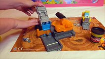 Little Kelly - Toys & Play Doh  - DIGGIN' RIGS Play Doh Toys! (play doh, play