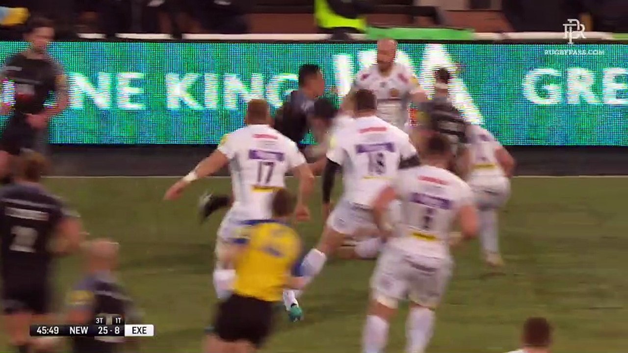 Newcastle Falcons v Exeter Chiefs - 2nd half - RD 13 - Aviva Premiership 2018