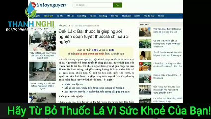 Thuốc Cai Thuốc Lá Giá Bao Nhiêu?