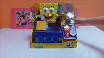 Little Kelly - Toys & Play Doh  - Spongebob Krabby Patty Maker ( Bikini Bottom, Patrick, Spon