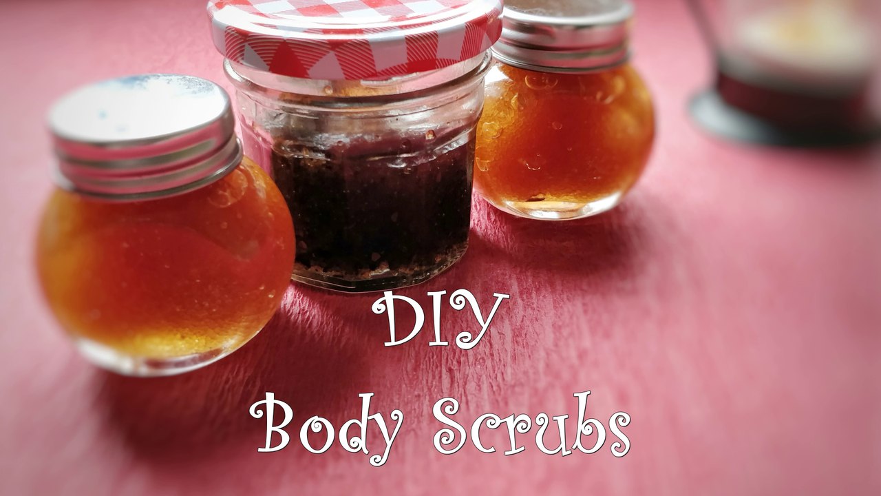 3 DIY All Natural Body scrubs | Homemade body and facial scrubs | DIY Sugar scrubs for exfoliating