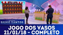 Jogo dos Vasos - Programa Silvio Santos - 21.01.18