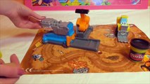 Little Kelly - Toys & Play Doh  - DIGGIN' RIGS Play Doh Toys! (play doh, p