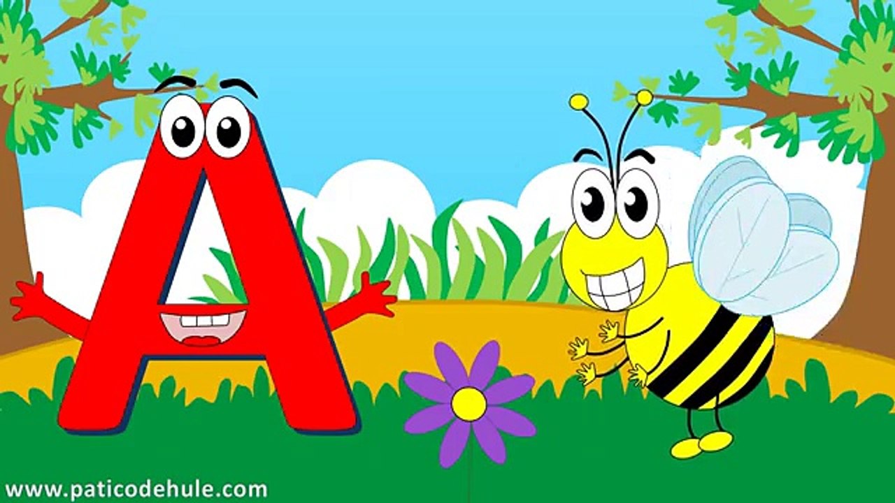 Abecedario para niños - Letras y Palabras para niños - El Tren de las letras - ABC para niños