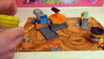 Little Kelly - Toys & Play Doh  - DIGGIN' RIGS Play Doh Toys! (play doh, pl