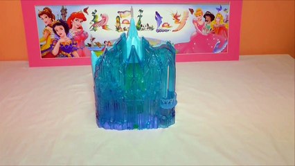 Little Kelly - Toys & Play Doh  - FROZEN ICE CASTLE (Elsa, Olaf, Princess Castle )-l0Z