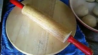 Laccha or layered parata with whole wheat flour