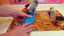 Little Kelly - Toys & Play Doh  - DIGGIN' RIGS Play Doh Toys! (play doh, play doh con