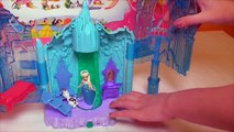 Little Kelly - Toys & Play Doh  - FROZEN ICE CASTLE (Elsa, Olaf, Princess Castle )-l0ZH