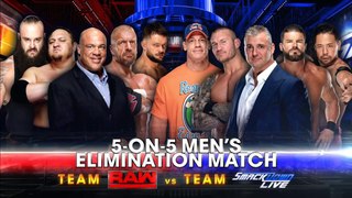Equipo Raw vs Equipo Smackdown Survivor Series 2017 en español latino