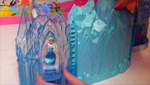 Little Kelly - Toys & Play Doh  - FROZEN ICE CASTLE (Elsa, Olaf, Princess Castle )
