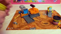 Little Kelly - Toys & Play Doh  - DIGGIN' RIGS Play Doh Toys! (play doh, play doh construc