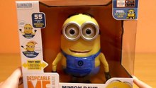 Little Kelly - Toys & Play Doh  - Minion Dave Talking Action Figure (DESPICAB
