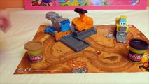 Little Kelly - Toys & Play Doh  - DIGGIN' RIGS Play Doh Toys! (play doh, play doh construction)-Nua