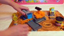 Little Kelly - Toys & Play Doh  - DIGGIN' RIGS Play Doh Toys! (play doh, play doh construction)-Nua
