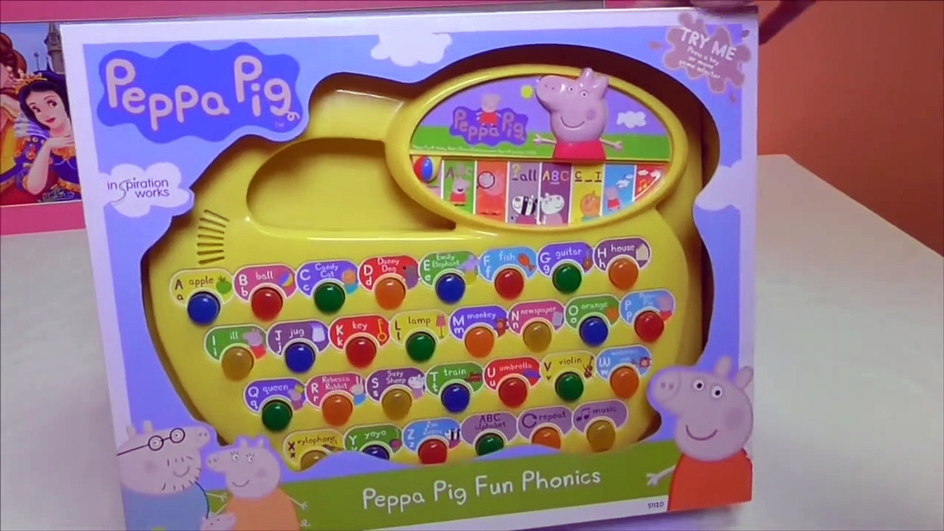 peppa pig abc toy
