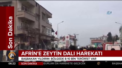 Reyhanlı'ya roket atıldı