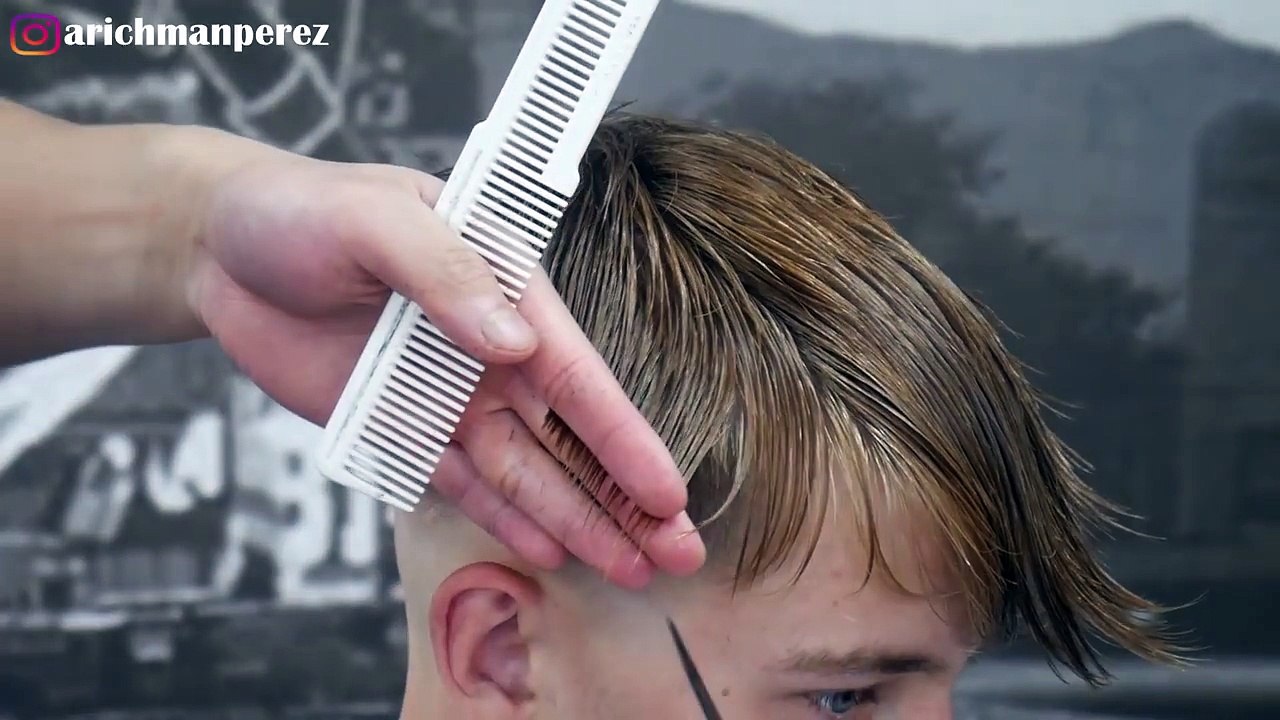 HOW TO DO A TEXTURED QUIFF || SKIN FADE WITH TEXTURED TOP HAIRCUT TUTORIAL