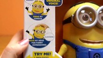 Little Kelly - Toys & Play Doh  - Minion Dave Talking Action Figure (DESPICA