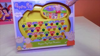 Little Kelly - Toys & Play Doh  - PEPPA PIG ALPHABET PIANO (Kids Fun, Peppa Pig)-oVWXse