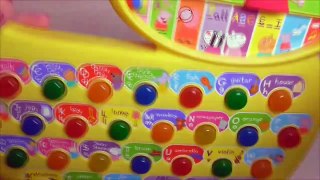 Little Kelly - Toys & Play Doh  - PEPPA PIG ALPHABET PIANO (Kids Fun, Peppa Pig)-oVWXsexcP