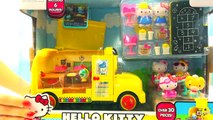 Hello Kitty School Bus Playset Хелло Китти школьный автобус игровой набор школа