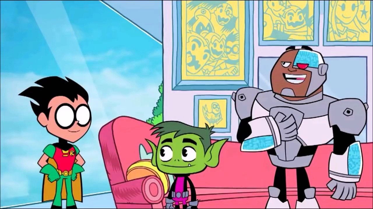 Teen Titans Go | Kuzgun ve Canavar Çocuğu | DC Comics Çocuklar İçin Çizgi Ağ Oyunları