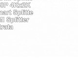 Neoteck HDMI Splitter  2 Via 2160P 4Kx2K HD Hub Smart Splitter Box HDMI Splitter 1
