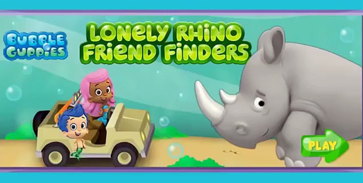 BUBBLE GUPPIES LONELY RHINO FRIEND FINDERS FULL EPISODE