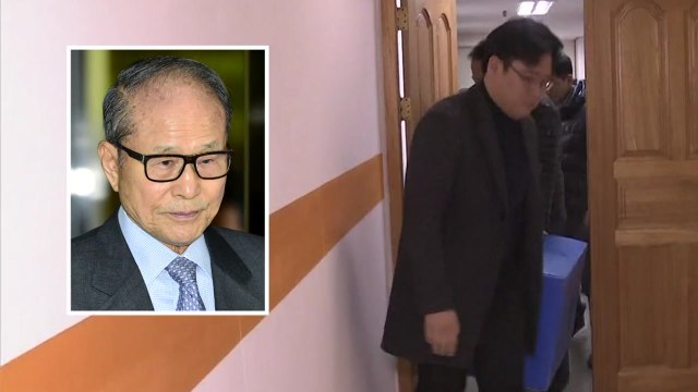 'MB 친형' 이상득 압수수색...'국정원 특활비' / YTN