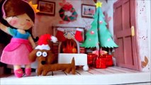 Manualidades: Casa de Muñecas DIY para Navidad - Tutorial - Isa ❤️