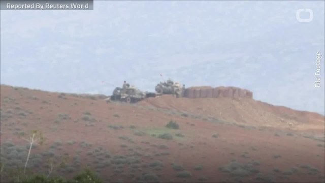 Turkish Forces Push Into Syria, Clash With Kurdish Militia