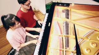 21.GHEN | KHẮC HƯNG - MIN - ERIK | PIANO COVER DUET __ AN COONG & HỮU DUY