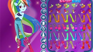 Crystal Guardian ALL 7 Equestria Girls Dress Up Game - Flash App for Kids