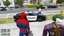 Joker Polis Oldu Örümcek Adamla Ferrari Polis Arabası Çizgi Film Gibi Yeni Bölüm